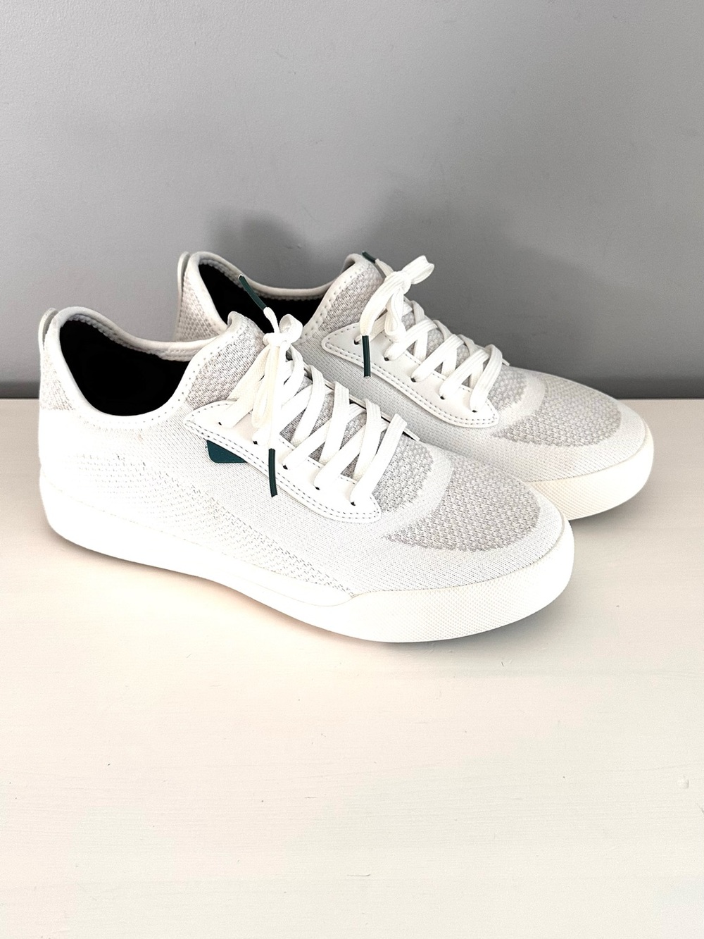 Vessi - Weekend, Waterproof Sneaker, White, Size 8, Pull On Style, Lightweight
